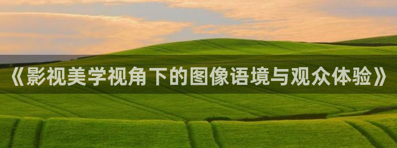 金牌影院官网网址：《影视美学视角下的图像语境与观众体验》